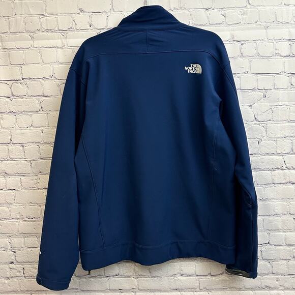 The North Face Apex Bionic Navy Blue Men's Jacket Size Large Soft Shell Full Zip - Picture 5 of 10